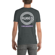 Charger l'image dans la galerie, Plugg*d T-shirt Logo Back White / Purple