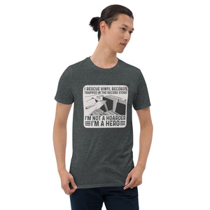 Record Store Hero Short-Sleeve Unisex T-Shirt