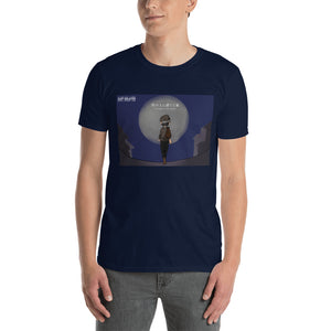 "Just Delayed" A house On the Moon T-shirt H/F