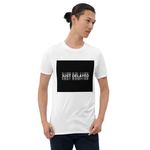 "Just Delayed" Logo Noir T-shirt H/F
