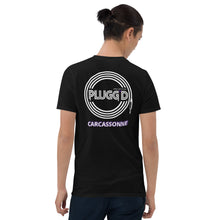 Charger l&#39;image dans la galerie, Plugg*d T-shirt Logo Back White / Purple
